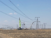 电力跨越网在牡丹江送变电工程公司应用